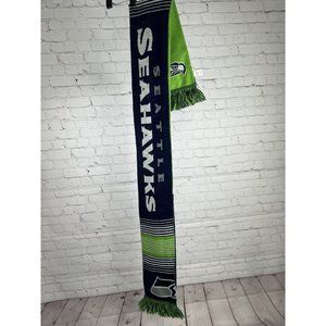 Seattle Seahawks NFL Forever Collectibles Scarf Double Sided w/Fringe